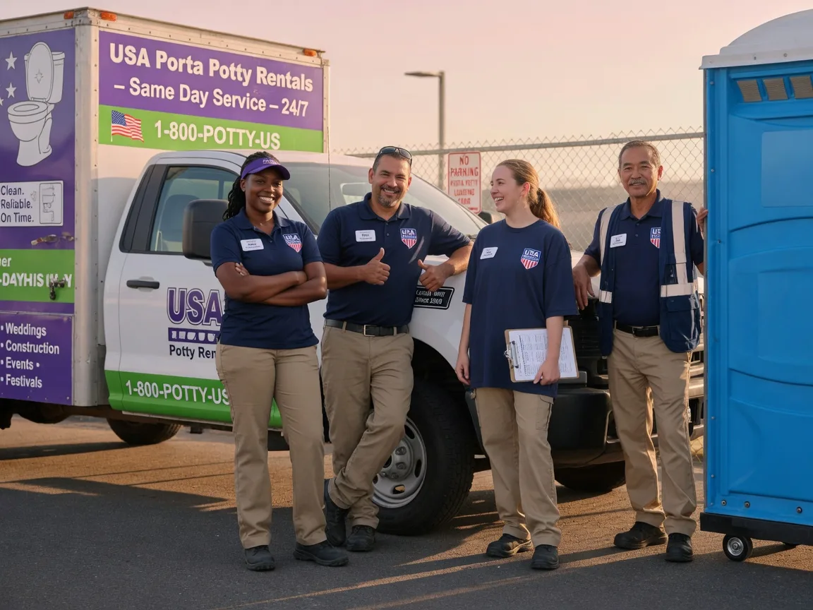 Porta Potty Rental company in Footville, WI